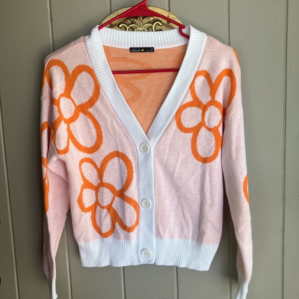 Nikka k flower cardigan